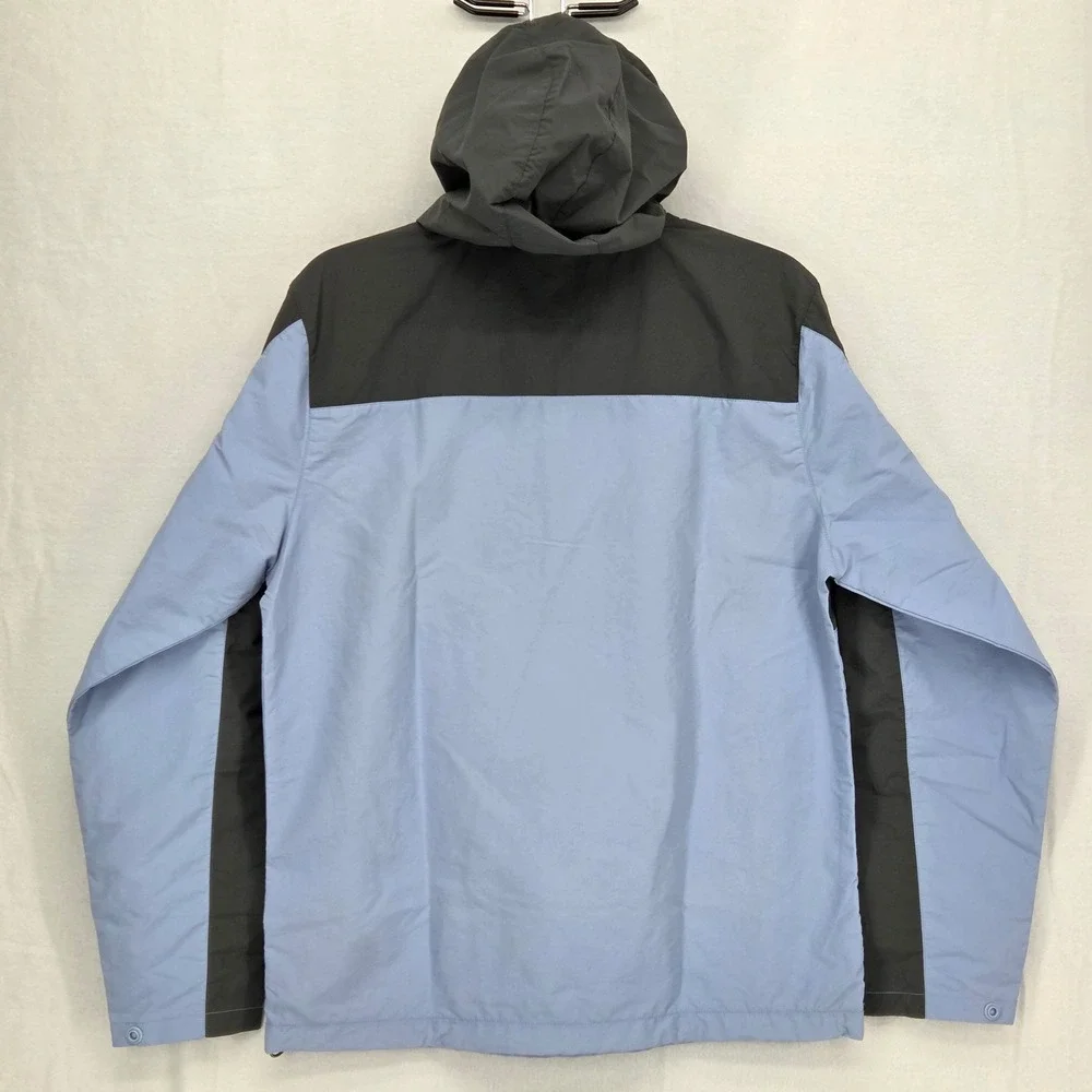 Tasc NEW Men Small Element 1/2 Zip Hooded Anorak Windbreaker Bluestone‎ Hood